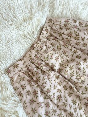 Components by Susan Bristol Floral Cotton Skirt